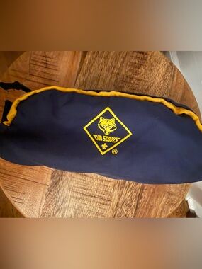 Cub Scouts Navy Blue Yellow Logo Pouch